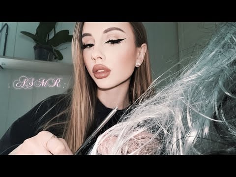 асмр спит-пейнтинг парикмахерская･.ﾟ☆