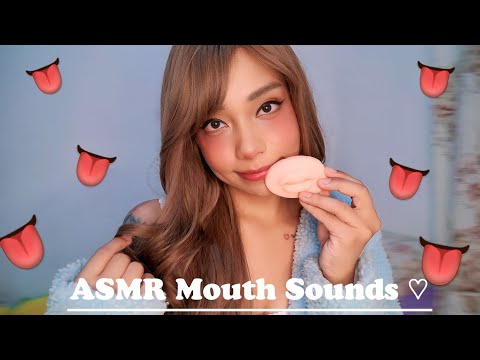 ASMR LENS LICKING, SONS DE BOCA INTENSOS, MOUTH SOUNDS, KISSES, LAYERED SOUNDS #asmr