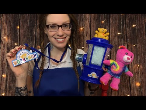 ASMR BINAURAL BUILD A BEAR WORKSHOP ROLE PLAY