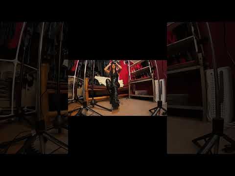The Big Reveal  Full Leather Outfit