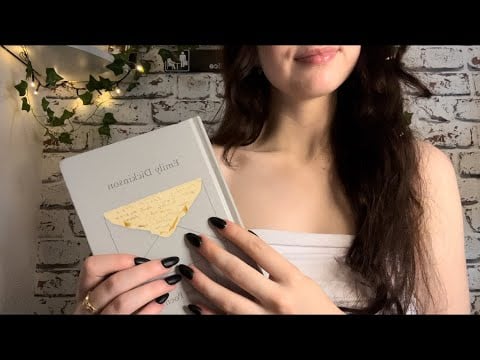 ASMR- Reading Poetry to you in the Rain for Sleep 🌧️💤 (soft whispers)