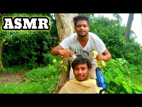 ASMR Outdoor Haircut 💇‍♂️