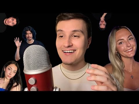 ASMR with my FAVORITE ASMRtists 😴🎥