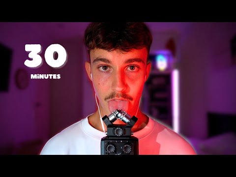 ASMR 30 Minutes of Soft n' Soggy Mouth Sounds