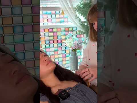 ASMR Short- Everyday Makeup & Hairstyling 💜 #asmr #asmrrealperson #asmrmakeup #asmrhair #asmrsounds