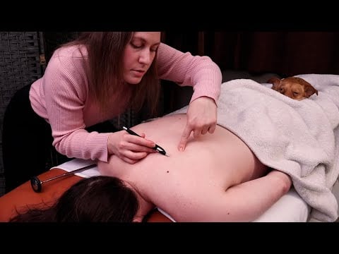 {ASMR roleplay} KST Chiropractic Pen Adjustments *click click* | ABC treatment, Nervoscope