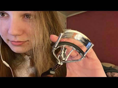Doing your skincare ASMR