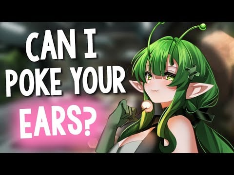 Flirty Alien Scientist Probes You...And Tries ASMR?! 💕 [Binaural Tingles | Close Personal Attention]