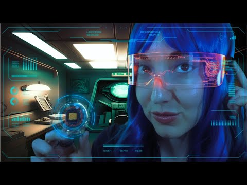 ASMR Cyberpunk Android Repair 🛠🤖 Fixing You (Tech Visuals) Sci-Fi Roleplay