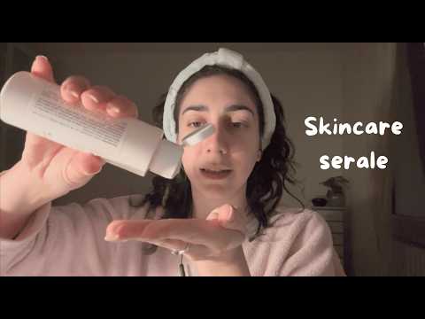 ASMR Mi racconto mentre faccio skincare (whispering)