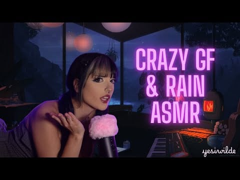 E-GF RP ASMR | Crazy Girlfriend Gives You Rules While it Rains | Whispering | RP | RAIN