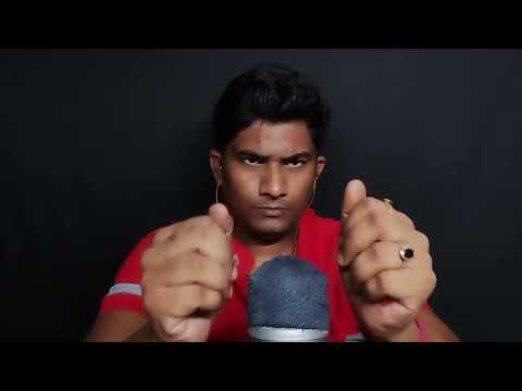 asmr hand sound mic scratching to sleep