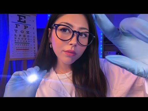 ASMR Cranial Nerve Exam until you can’t keep your eyes open