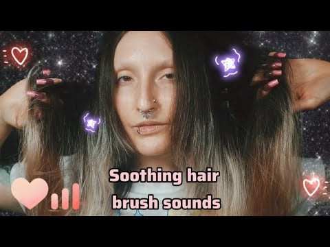 ASMR | TINGLY & SOOTHING HAIR BRUSH SOUNDS 🤤🪮💈💁