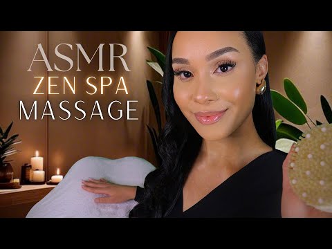 ASMR Healing Zen Spa Massage 🌿 Body, Scalp, Face, Body Brushing, Skincare And Hair Play For Sleep