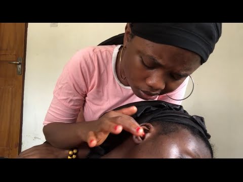 ASMR RELAXING EARCLEANING AND NITPICKING FOR DEEP SLEEP 😴 