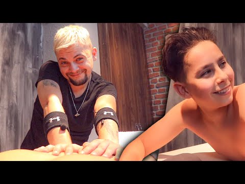 ASMR TABLE MASSAGE | Barber Massage Therapy For Better Sleep