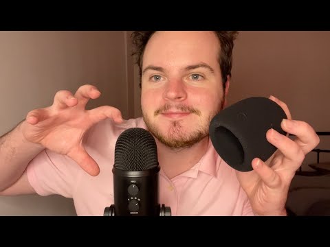 ASMR FAST & AGGRESSIVE MIC SCRATCHING & MIC PUMPING