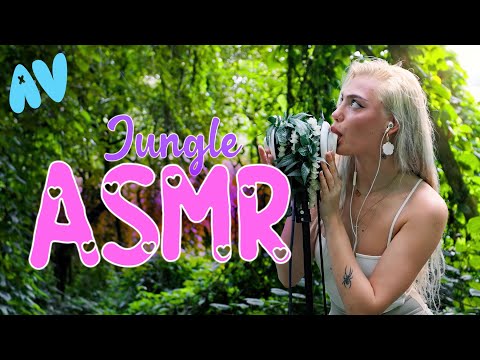 ASMR kauai jungle girl whispers and nibbles your ears