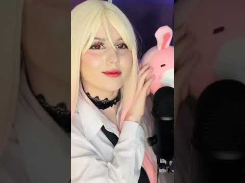 🌙 ASMR anime cosplay Marin Kitagawa 💗 relaxing video (full on my channel)