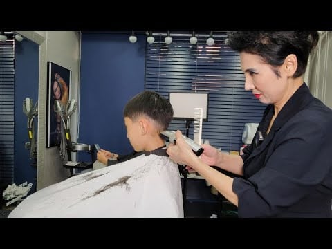 Korean Haircut ASMR for Gentle Relaxation – Scissor & Clipper Sounds