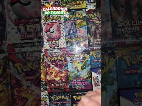 Calendrier de l'avent ASMR ~ JOUR 13😴 #asmr #pokemon #ouverture #asmrcommunity #ouverturepokemon