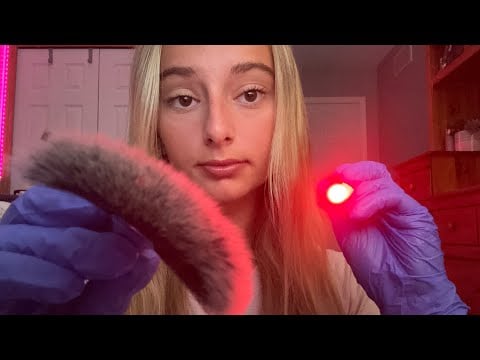 ASMR | Sleep Doctor Appointment (trigger testing for tingle immunity)