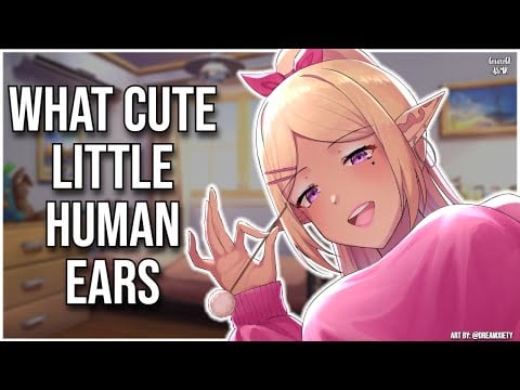 3DIO ASMR | Popular Elf Girl Loves your Human Ears 🩷 Ear Cleaning & Personal Attention