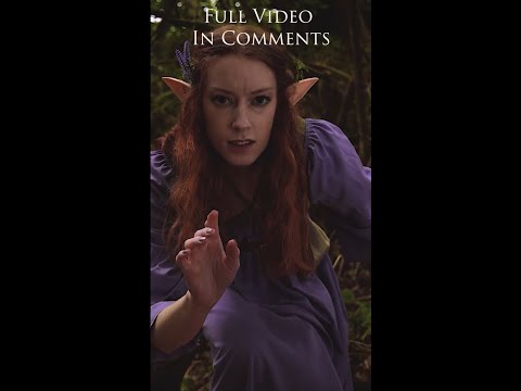 Ava The Forager Elf ASMR 🌿 #asmr #shorts #shortvideo