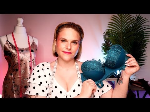 ASMR Lingerie Personal Shopper: Measuring & Fitting