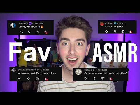 I found your New Favorite ASMR Triggers