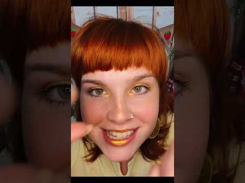 ASMR Lemonade 🍋💛 #asmr #tinglysounds #asmrtriggers #tappingsounds #whisperingasmr
