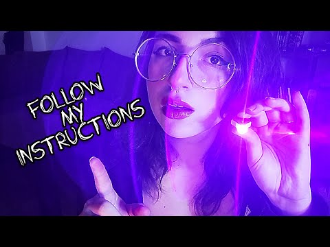 ASMR | Follow My Instructions For Instant Sleep 💤 [do as I say]