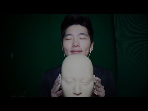 ASMR Ear Massage and Cleaning (No Talking) - Shaving Foam, Cream, Oil, Rubbing, Cupping