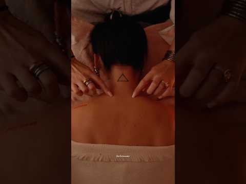 tingly soft touch on the back 😴 #asmrmassage #asmrsoft #asmrtracing #asmrsounds #asmrvideo #asmr