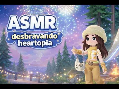 ASMR GAME - Jogando e mostrando HEARTOPIA PRA VOCÊS