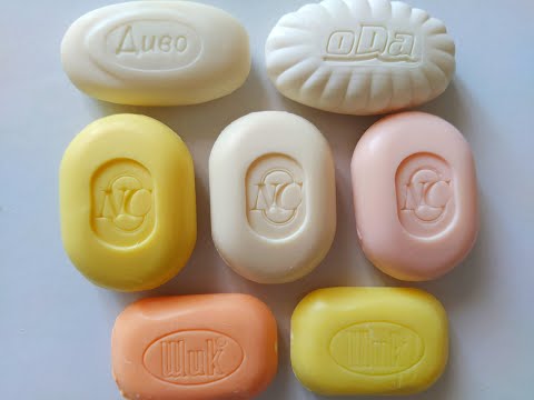 Dry Soap carving ASMR\ relaxing sounds\ No talking. Satisfying ASMR video\ Cutting soap