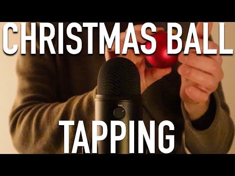 ASMR Fast Tapping On Christmas Tree Balls (No Talking)