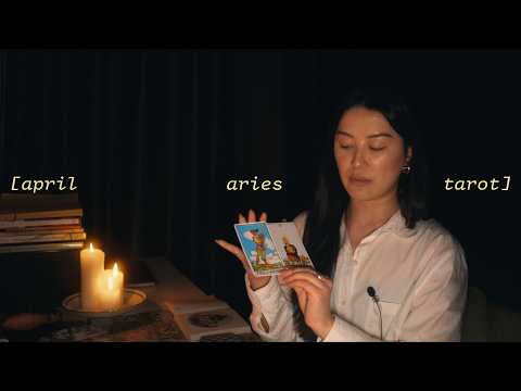 asmr tarot ❤️‍🔥 pick a card for april & aries season (TIMELESS energy readings)