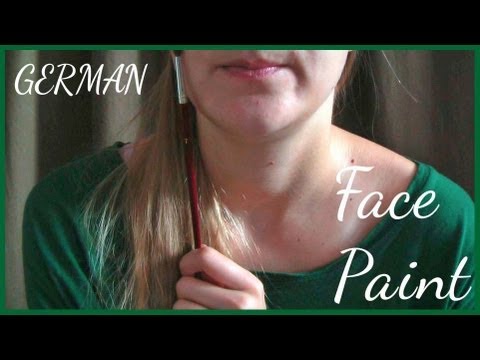 ASMR ♥ Face Paint Role Play (German)