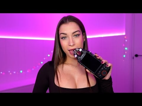 ASMR Beso, muerdo y acaricio tus orejas 👂