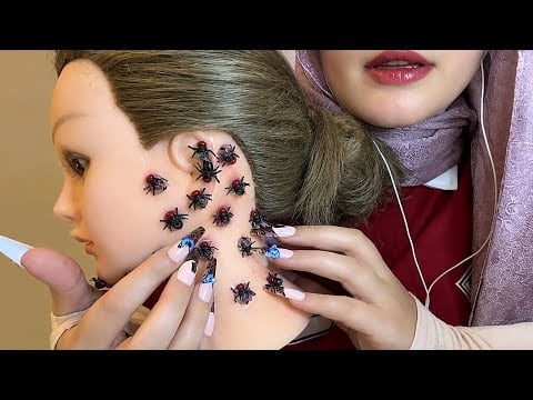 Creepy Crawly ASMR 🐛 | Bugs on Your Neck, Plucking & Face Tapping