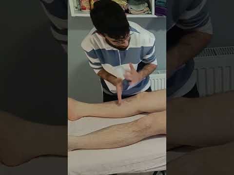 ASMR STRESS RELIEF FRONT LEG MASSAGE TURKISH THERAPY #satisfying #relaxing #asmr #shorts #massage