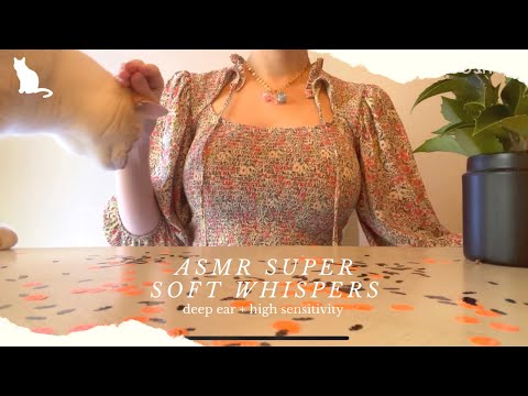 ASMR — SUPER soft ramble + candy show and tell