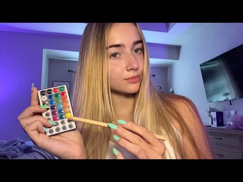 ASMR To Distract and Relax Your Brain (follow my instructions)