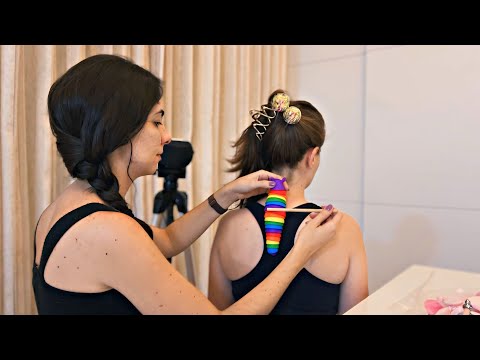 ASMR TESTE SENSORIAL PELO CORPO | Sweet Carol