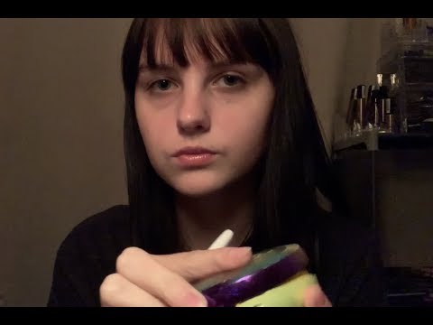 asmr sassy older sister does your makeup rp