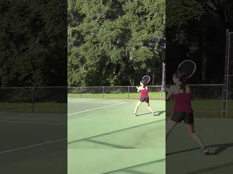 tennis strikes #asmr