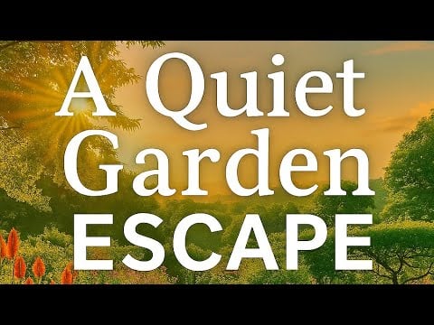 🌿 You Look Tired... Come Rest in the Garden | Soft-Spoken ASMR 🌙