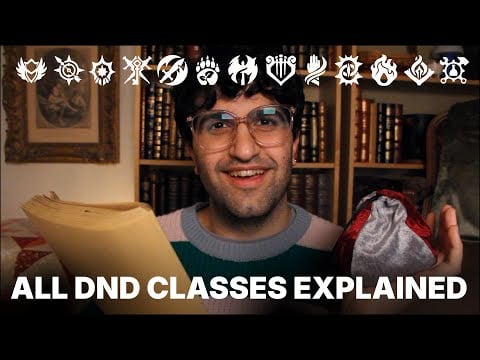 [ASMR] Dungeons & Dragons Basics and Classes (You're A Newbie)